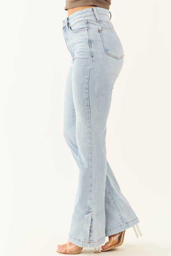 Judy Blue Women's Bootcut Tummy Control Stretchy Jeans - Flattering Fit & Comfort