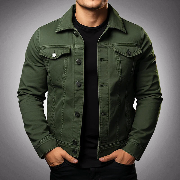 Felix Grant L'Authentique Denim Jacket for Men - Classic Style, Premium Quality, Versatile Fashion