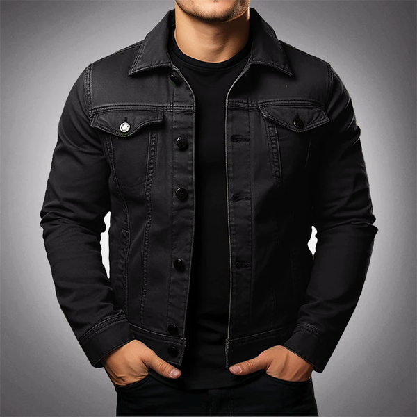 Felix Grant L'Authentique Denim Jacket for Men - Classic Style, Premium Quality, Versatile Fashion