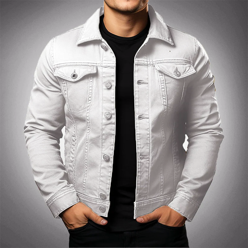 Felix Grant L'Authentique Denim Jacket for Men - Classic Style, Premium Quality, Versatile Fashion