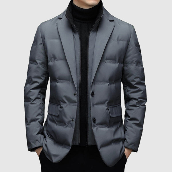 L'Essenziale Marco Bianchi Piumino Jacket - Lightweight Down Jacket for Men | Stylish & Warm Outerwear