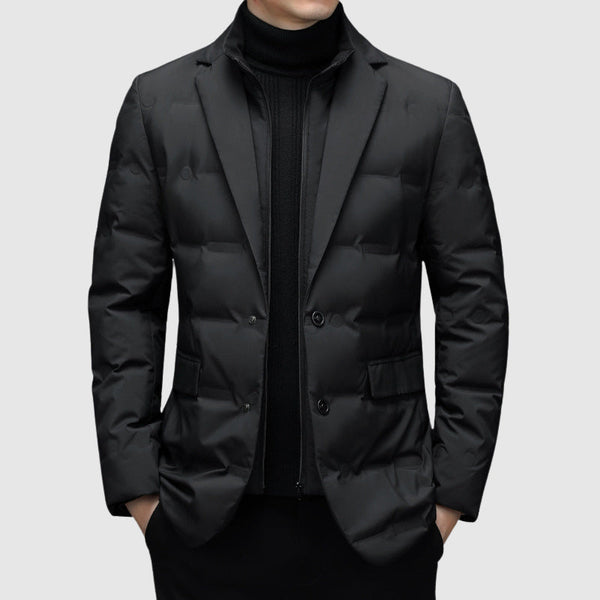 L'Essenziale Marco Bianchi Piumino Jacket - Lightweight Down Jacket for Men | Stylish & Warm Outerwear