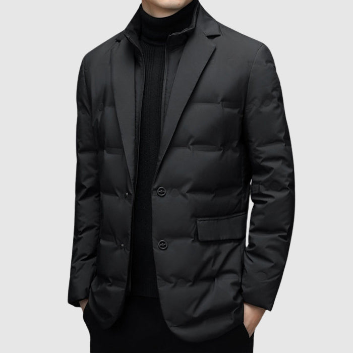 L'Essenziale Marco Bianchi Piumino Jacket - Lightweight Down Jacket for Men | Stylish & Warm Outerwear