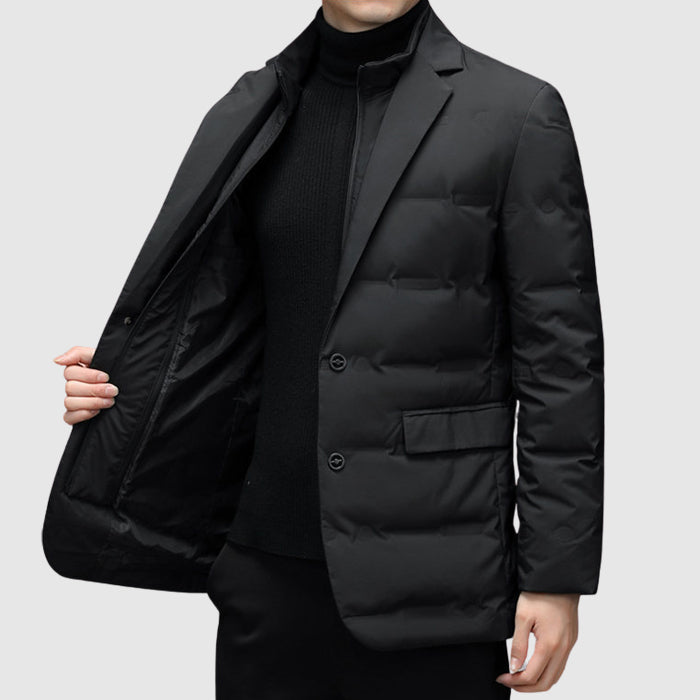 L'Essenziale Marco Bianchi Piumino Jacket - Lightweight Down Jacket for Men | Stylish & Warm Outerwear