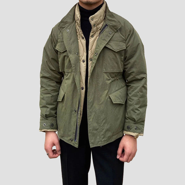 Lorenzo Vitali Retro Craftsmen Jacket - Vintage-Inspired Workwear Outerwear for Men