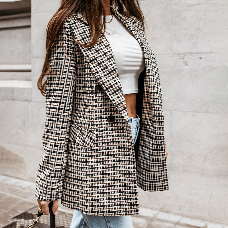 Women's Eco-Friendly Natural Fiber Blazer | Sustainable Fashion Jacket for Effortless Style