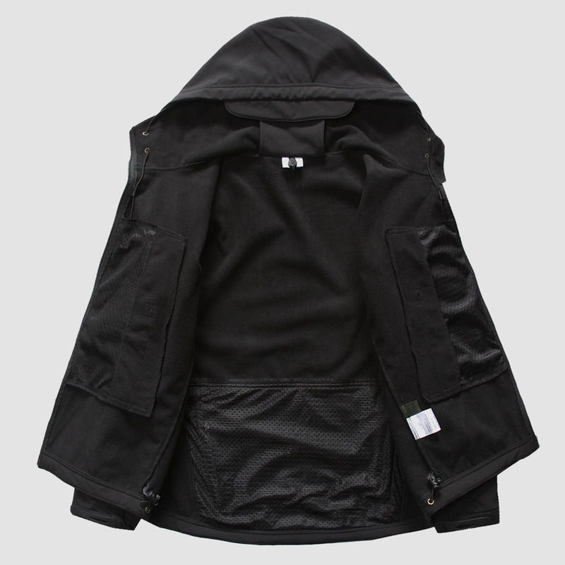 Men's Waterproof Tactical Softshell Jacket - Lightweight, Breathable, and Durable Outdoor Gear for Hiking, Camping, and Adventure