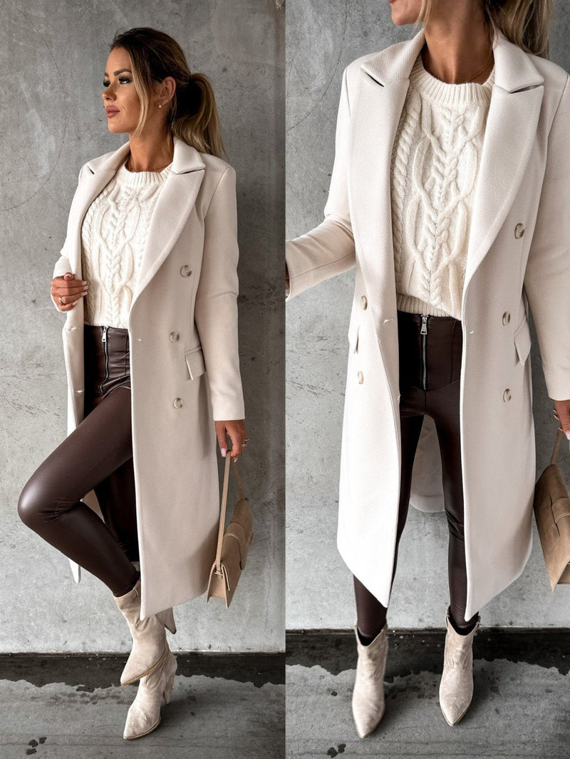 Stylish Women's Trench Coat - Classic Waterproof Outerwear for All Seasons