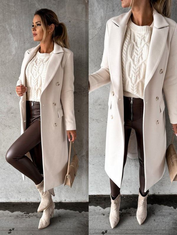 Stylish Women's Trench Coat - Classic Waterproof Outerwear for All Seasons