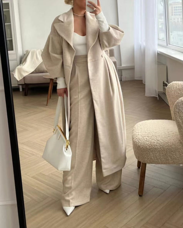 Stylish Women's Long Trench Coat - Elegant Outerwear for All Seasons
