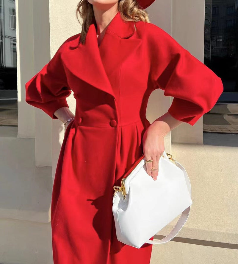 Stylish Women's Long Trench Coat - Elegant Outerwear for All Seasons