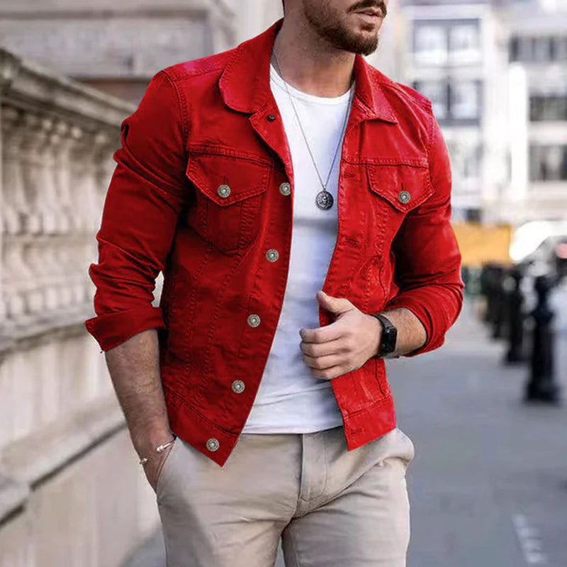Avencea Men's Lightweight Spring Jacket - Stylish & Versatile Outerwear for Every Occasion