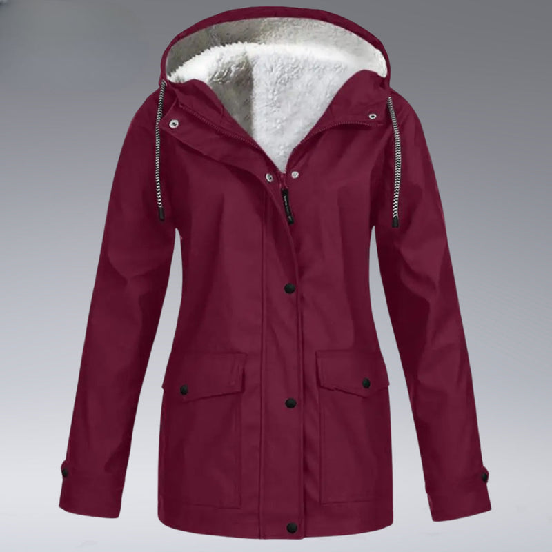 Pia Women's Waterproof Jacket - Lightweight, Breathable & Stylish Raincoat for All Weather