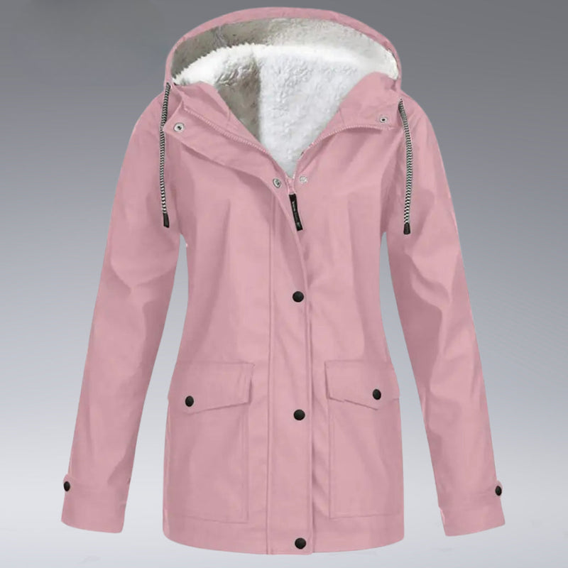 Pia Women's Waterproof Jacket - Lightweight, Breathable & Stylish Raincoat for All Weather