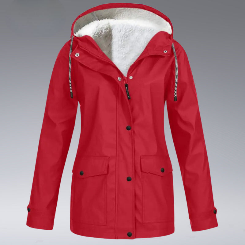 Pia Women's Waterproof Jacket - Lightweight, Breathable & Stylish Raincoat for All Weather