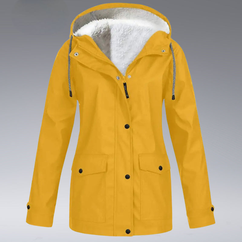 Pia Women's Waterproof Jacket - Lightweight, Breathable & Stylish Raincoat for All Weather