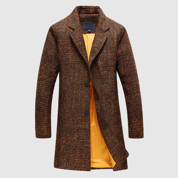 Roberto Russo Men's Lazio Wool Coat - Stylish & Warm Winter Outerwear