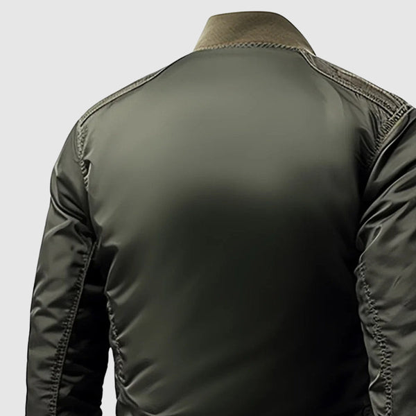 Roberto Russo Men's Urban Bomber Jacket - Stylish Lightweight Outerwear for Casual and Streetwear Fashion