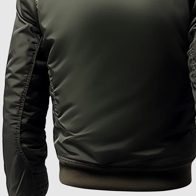 Roberto Russo Men's Urban Bomber Jacket - Stylish Lightweight Outerwear for Casual and Streetwear Fashion