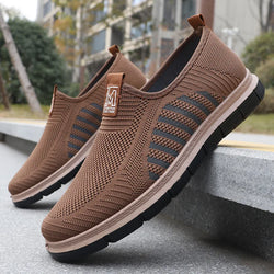 Men's Lightweight Mesh Slip-On Sneakers | Flexible Sole for Ultimate Comfort & Breathability