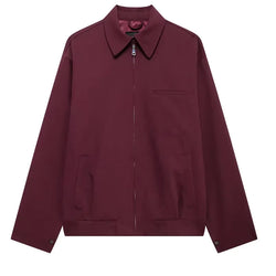 Women's Modern Tailored Cropped Bomber Jacket - Long Sleeve Stylish Outerwear