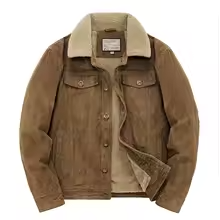 Men's Monochrome Zipper Jacket - Casual Velvet Parka, Korean Fashion, Plus Size Cotton Winter Coat