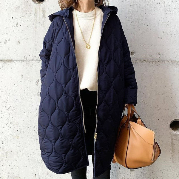 Women's Durable Hooded Outdoor Coat - Casual Waterproof Jacket for All Seasons