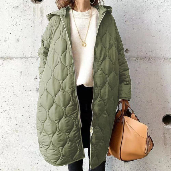 Women's Durable Hooded Outdoor Coat - Casual Waterproof Jacket for All Seasons