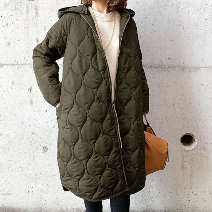Women's Durable Hooded Outdoor Coat - Casual Waterproof Jacket for All Seasons