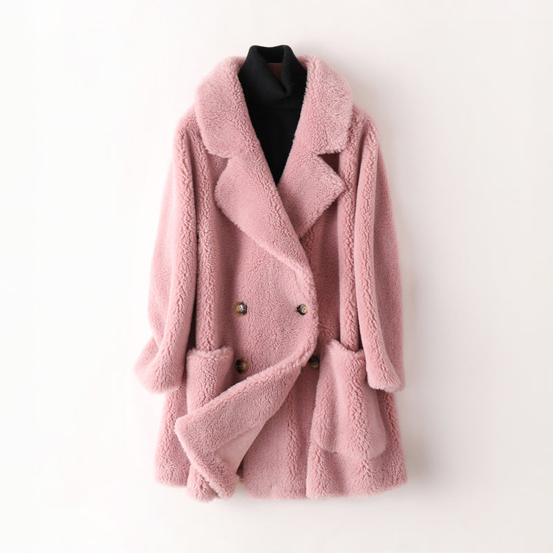 Sofia Amoretti Isernia Women's Shearling Coat - Luxurious Warmth & Style for Fall/Winter