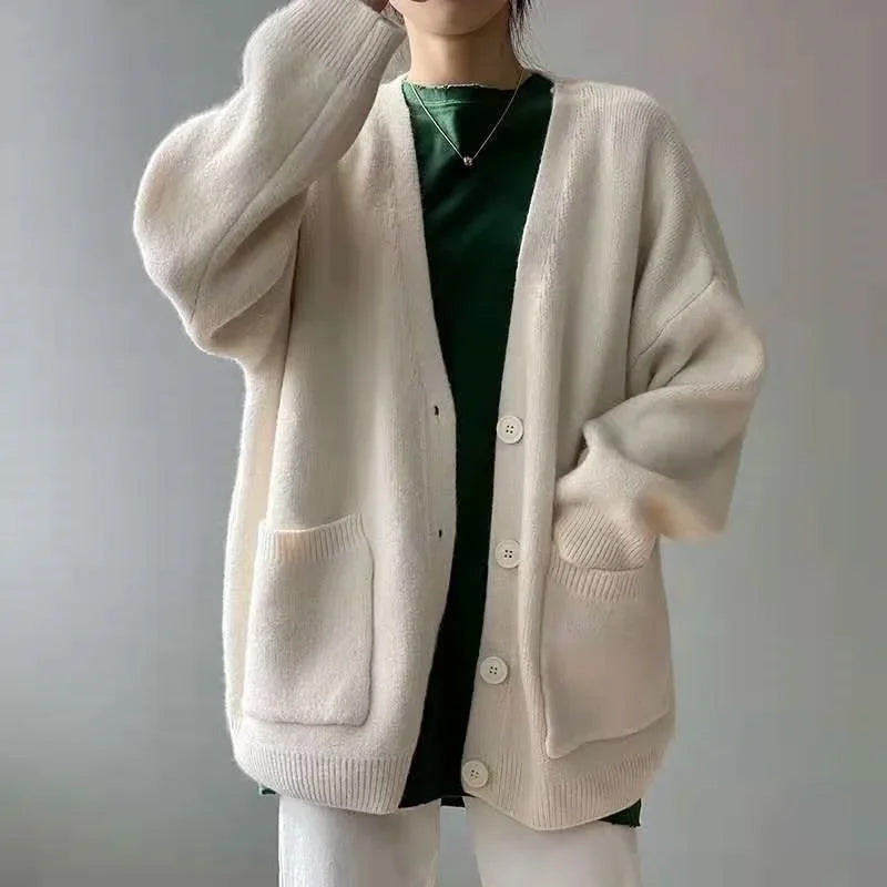 Sofia Amoretti Women's Simply Cozy Cardigan - Soft, Stylish, and Comfortable Layering Piece for All Seasons