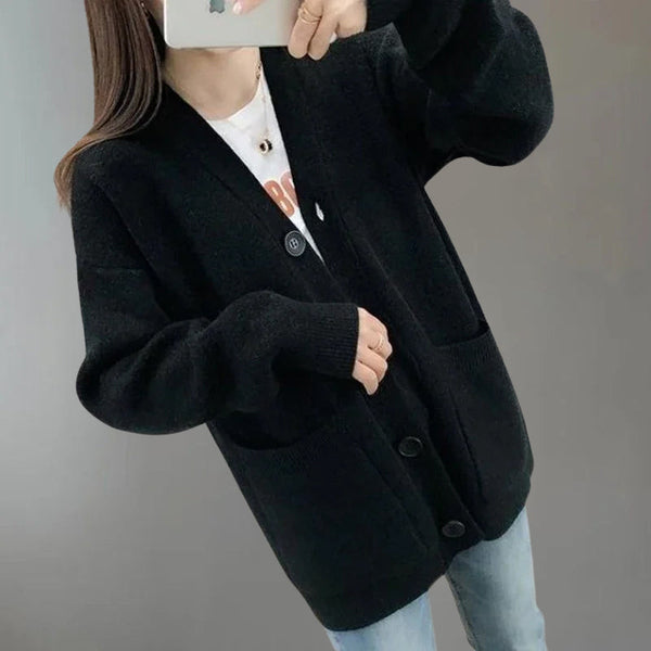 Sofia Amoretti Women's Simply Cozy Cardigan - Soft, Stylish, and Comfortable Layering Piece for All Seasons