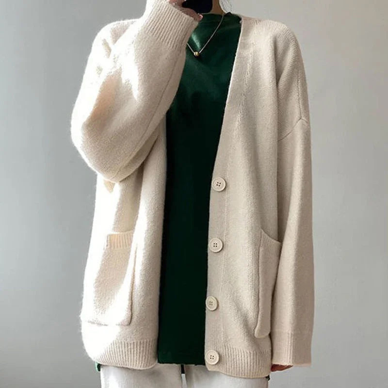 Sofia Amoretti Women's Simply Cozy Cardigan - Soft, Stylish, and Comfortable Layering Piece for All Seasons