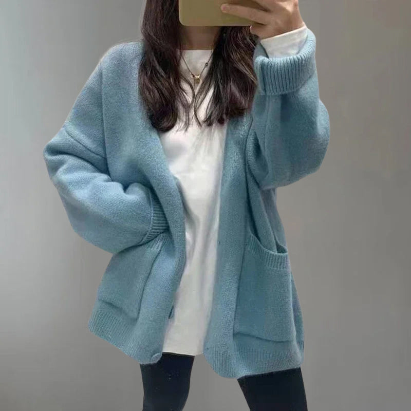 Sofia Amoretti Women's Simply Cozy Cardigan - Soft, Stylish, and Comfortable Layering Piece for All Seasons