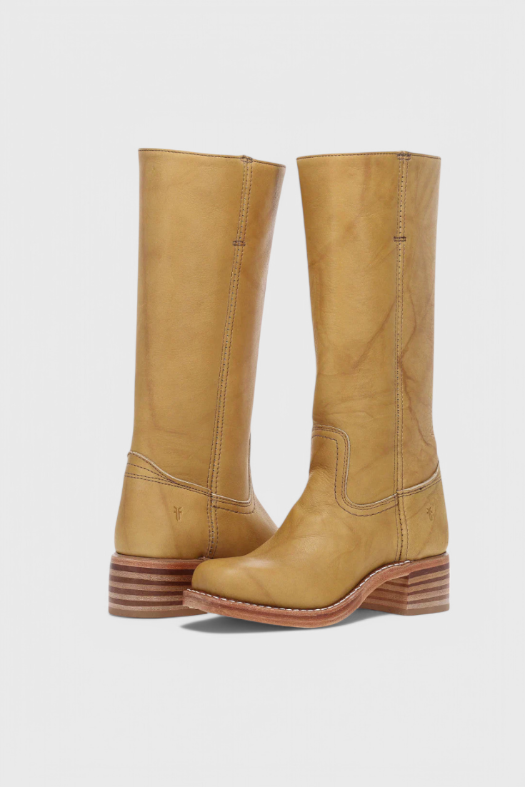 Stylish Women's Knee High Boots with Stacked Heel & Classic Round Toe - Perfect for Every Occasion