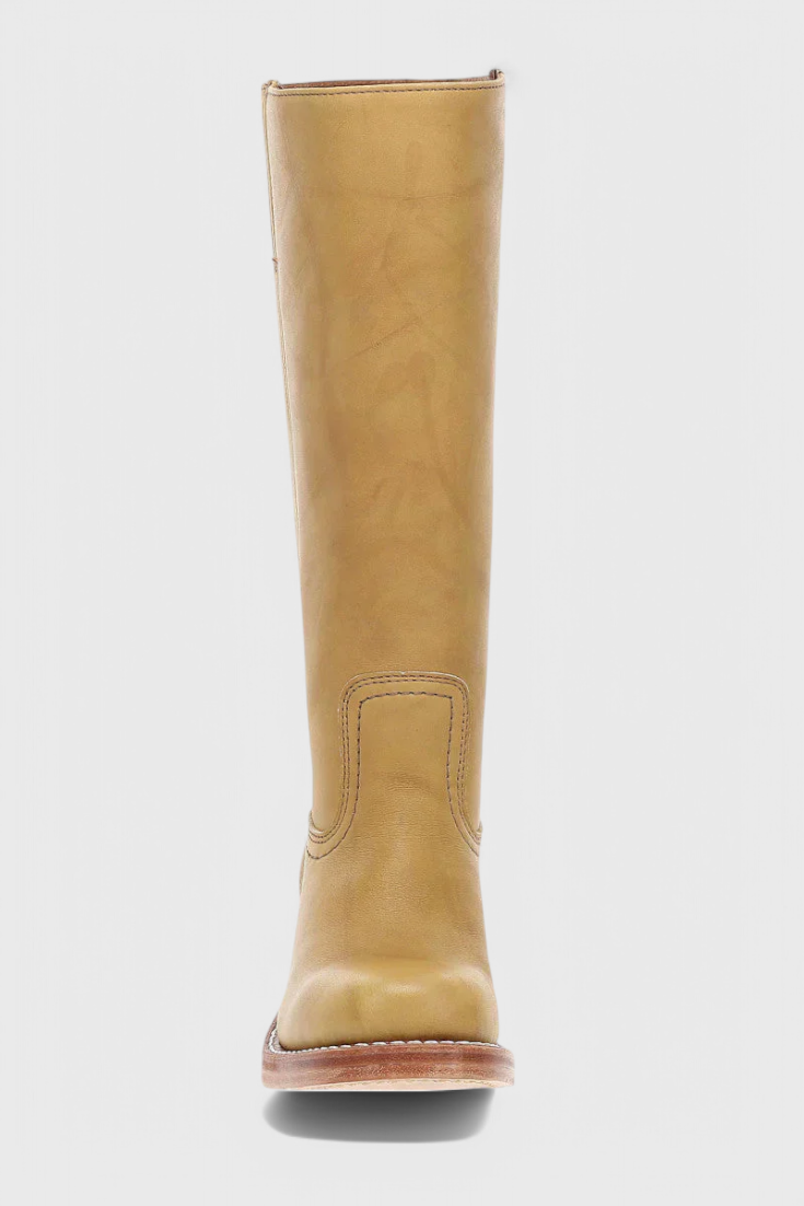 Stylish Women's Knee High Boots with Stacked Heel & Classic Round Toe - Perfect for Every Occasion