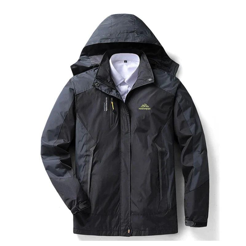 Women's Waterproof Windbreaker Jacket with Sporty Hood, Lightweight & Breathable Outdoor Jacket for Active Lifestyle