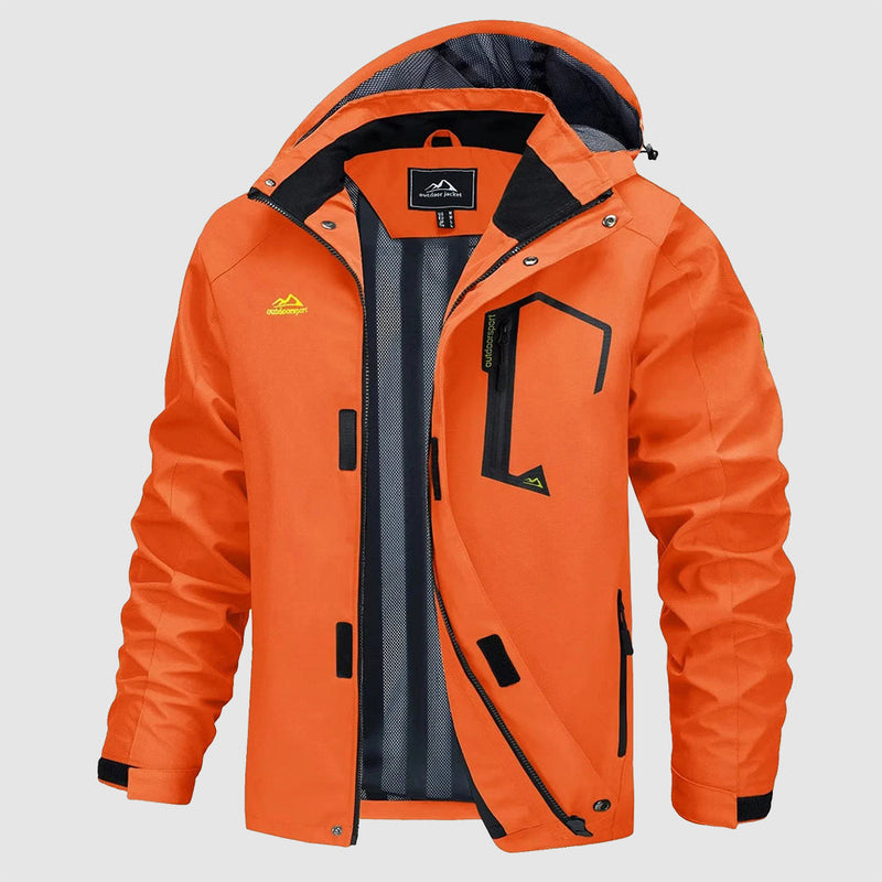 TerrainShield Waterproof Jacket - Lightweight, Breathable & Durable Outdoor Raincoat for All Weather Conditions