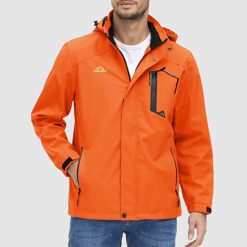 TerrainShield Waterproof Jacket - Lightweight, Breathable & Durable Outdoor Raincoat for All Weather Conditions