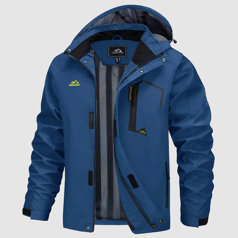 TerrainShield Waterproof Jacket - Lightweight, Breathable & Durable Outdoor Raincoat for All Weather Conditions