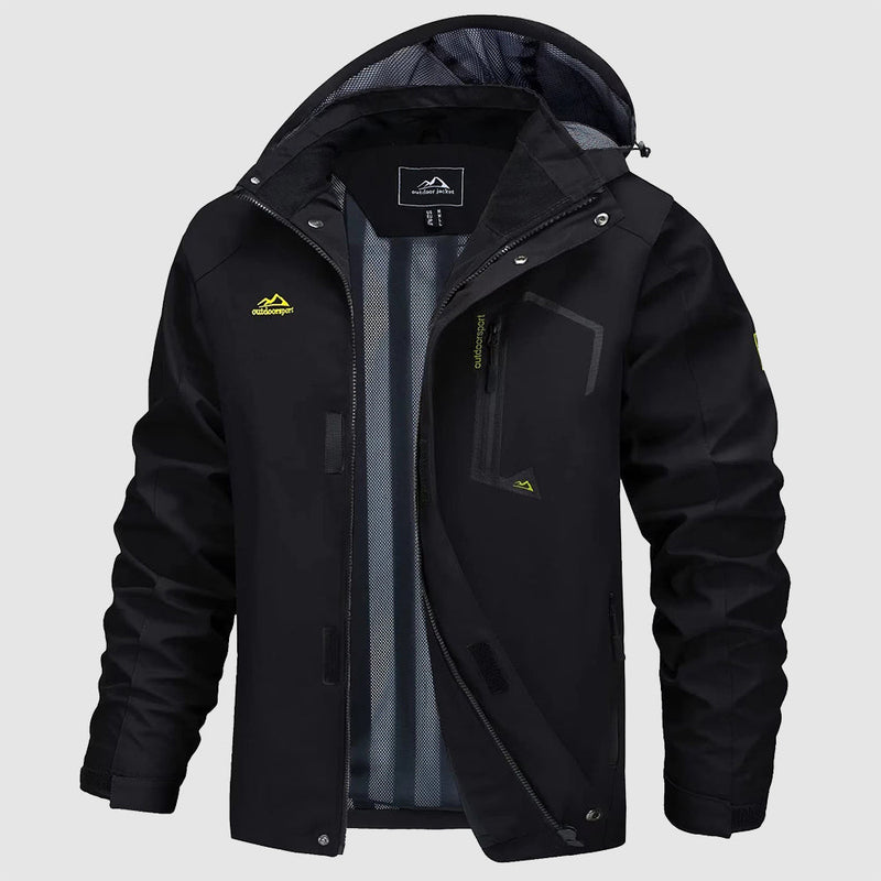 TerrainShield Waterproof Jacket - Lightweight, Breathable & Durable Outdoor Raincoat for All Weather Conditions