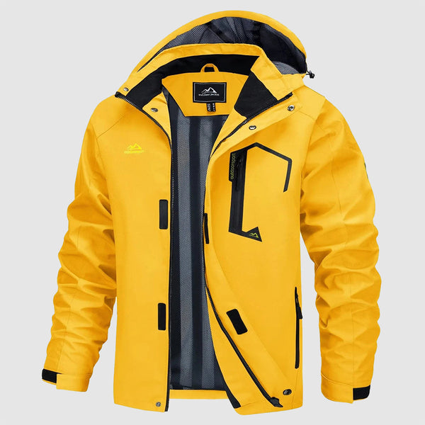 TerrainShield Waterproof Jacket - Lightweight, Breathable & Durable Outdoor Raincoat for All Weather Conditions