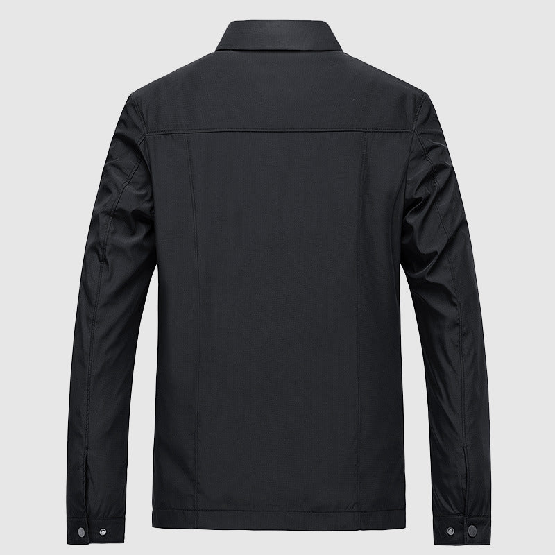 Theodore Willow Men's Business Spring Jacket - Stylish Lightweight Blazer for Office & Casual Wear