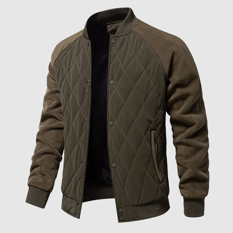 Theodore Willow Women's Fleece Bomber Jacket - Cozy, Stylish Outerwear for Fall & Winter