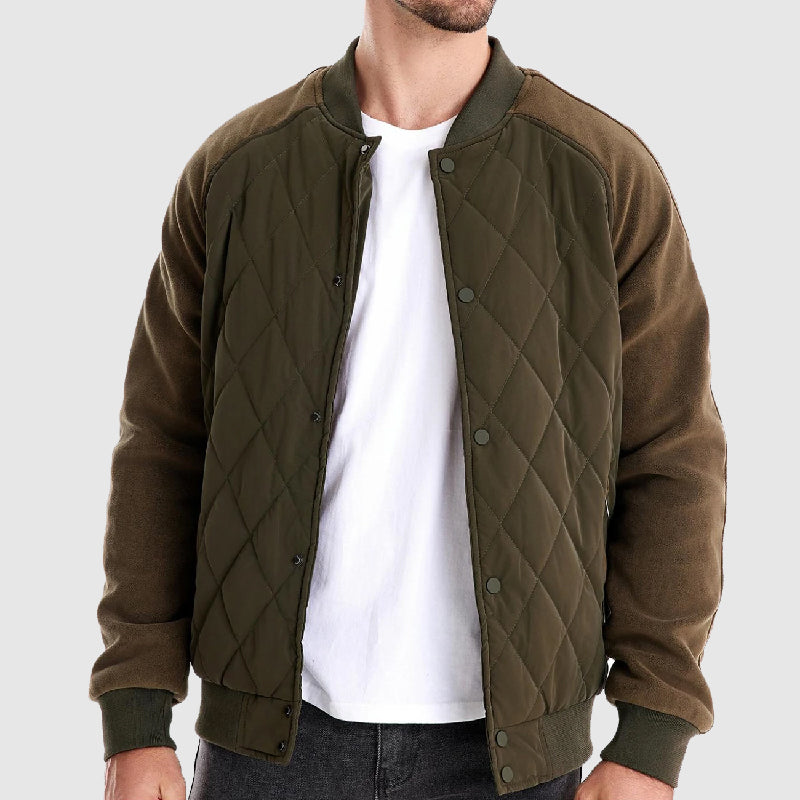 Theodore Willow Women's Fleece Bomber Jacket - Cozy, Stylish Outerwear for Fall & Winter