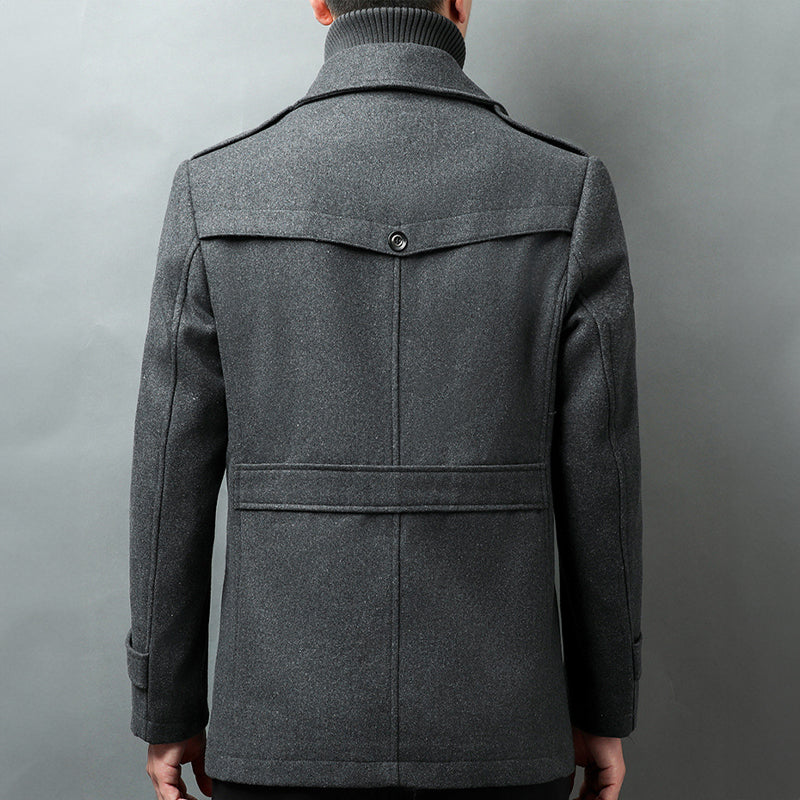 Theodore Willow Athos Premium Woolen Jacket for Men - Stylish & Warm Outerwear
