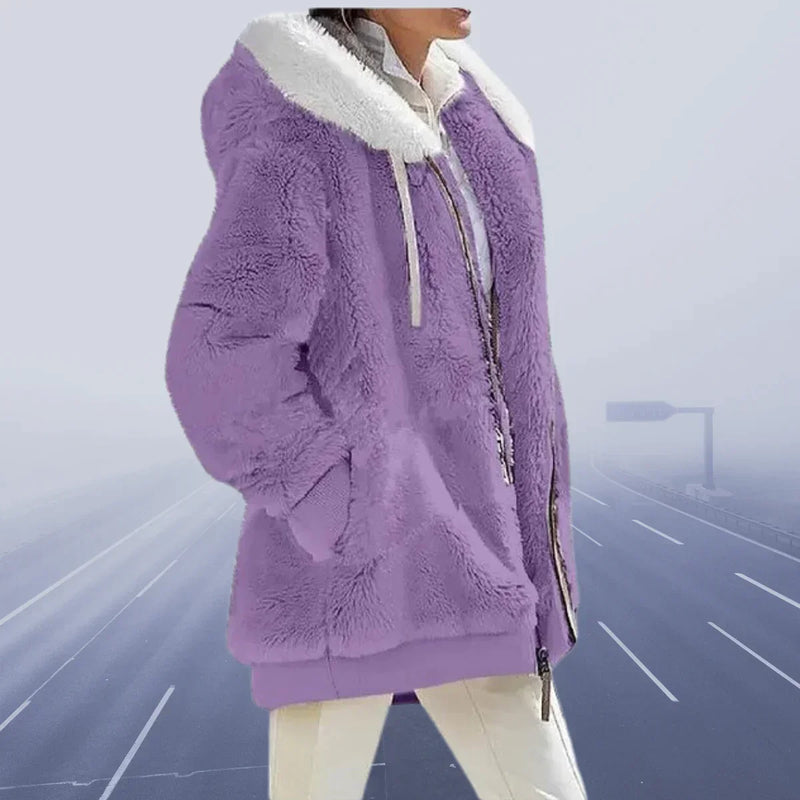 Alessandra Women's Hooded Jacket - Stylish & Comfortable Outerwear for All Seasons