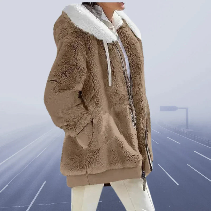 Alessandra Women's Hooded Jacket - Stylish & Comfortable Outerwear for All Seasons