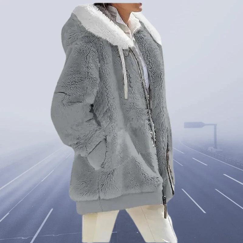 Alessandra Women's Hooded Jacket - Stylish & Comfortable Outerwear for All Seasons