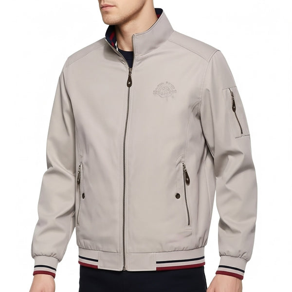 Men's Reversible Windbreaker, Casual Business Slim Jackets, Solid Document Jackets, ChimMens Clothing, High Quality, Fashion